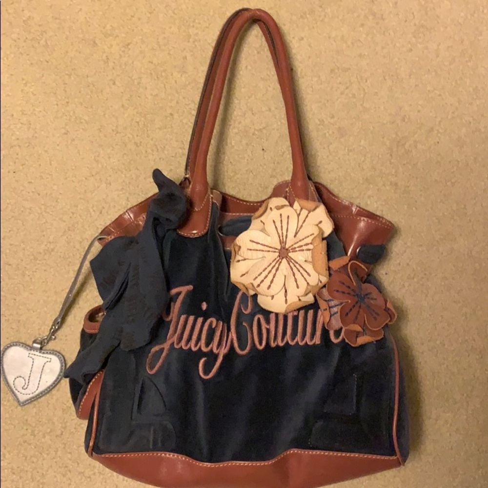 Navy Blue Juicy Couture Purse